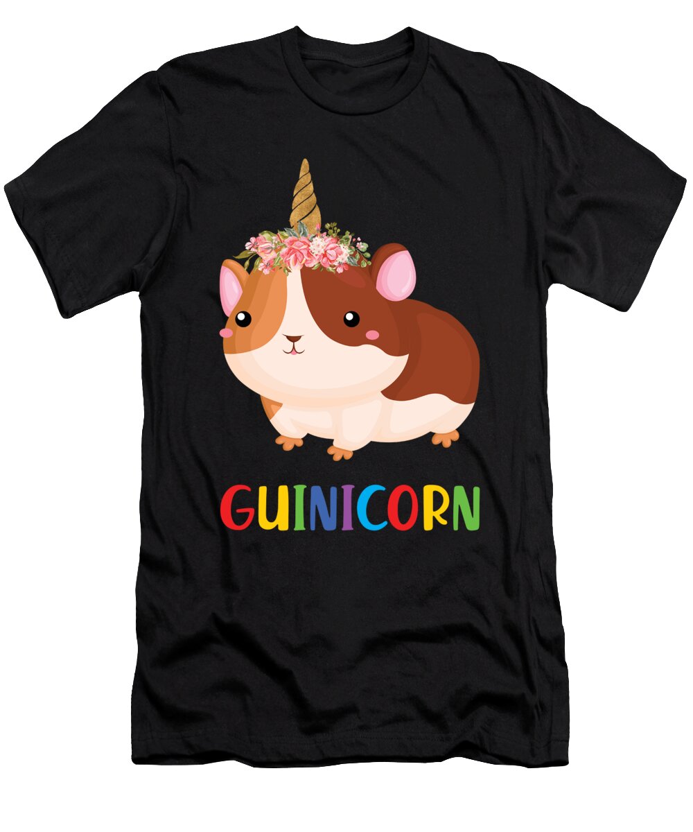 Hamster Pet Rodent Guinea Pig Gift Raphaelartdesign T-Shirt