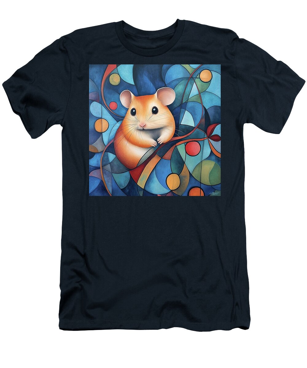 Hamster Portrait Jutta Maria Pusl T-Shirt