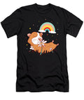 Hamster Rainbow Animal Pet Rodent Lover Flower Gift Thomas Larch T-Shirt