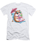 Hamster Relaxing with a Drink Joanna Redesiuk T-Shirt