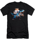 Hamster Riding Dinosaur Lover Job T-Shirt