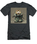 Hamster Samurai Warrior with Katana Digital Art Dahula Anita T-Shirt