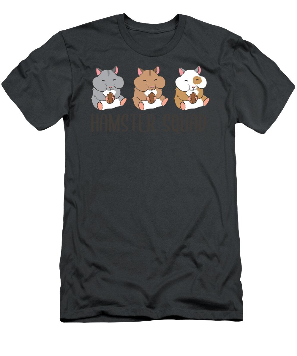 Hamster Squad Funny Hamsters Team Marlo Jemma T-Shirt