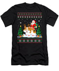 Hamster Ugly Christmas Sweater Santa Claus Riding Thepassionshop T-Shirt