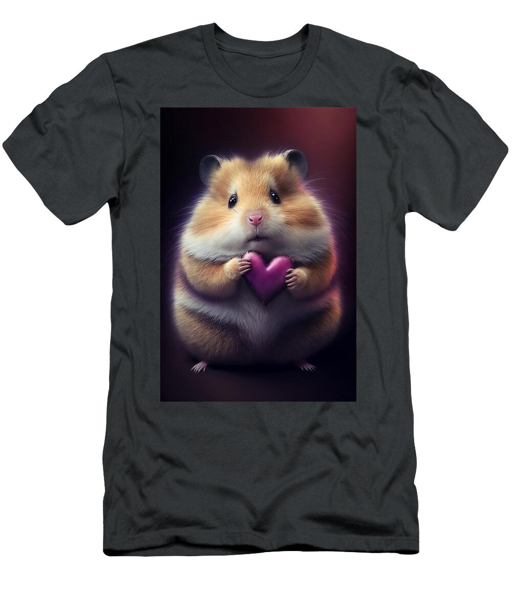 Hamster with Heart Lilia D T-Shirt