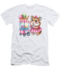 Hamster with Ice Cream Cart Joanna Redesiuk T-Shirt