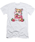 Hamster with Strawberries Joanna Redesiuk T-Shirt