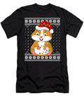 Hamster Xmas Ugly Sweater Santa Lighting Hamster Christmas Thepassionshop T-Shirt