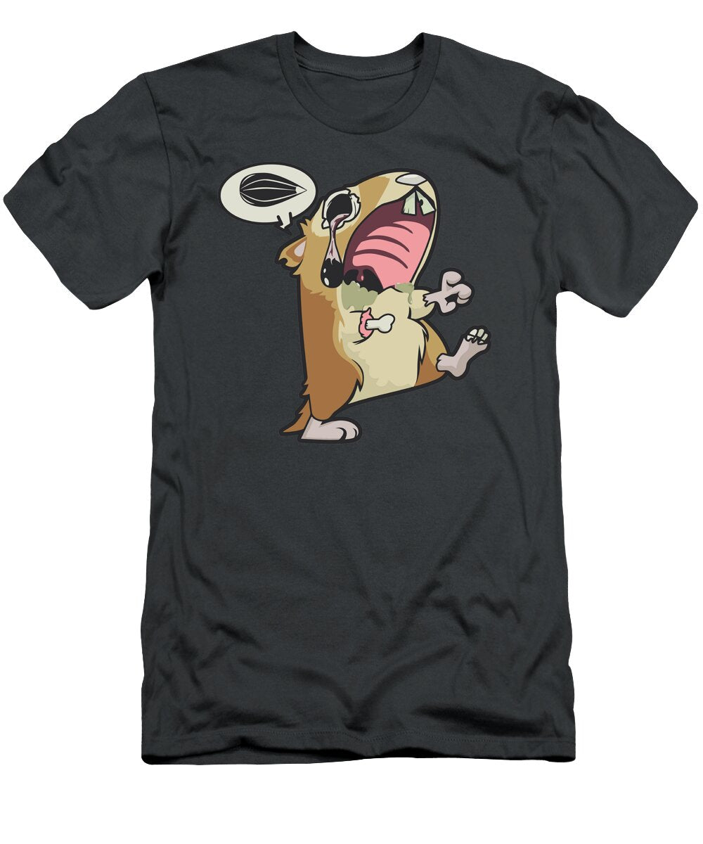 Hamster Zombie Alfie Britaniy T-Shirt
