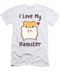 Hamube I Love My Hamster Cute Hammy Roger Kuo T-Shirt