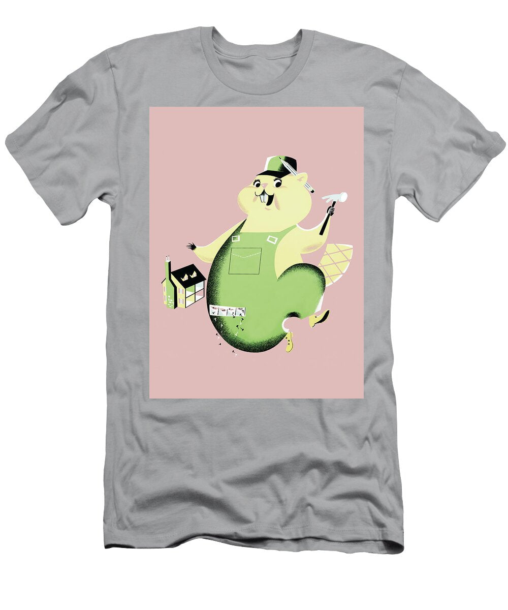Handyman Beaver Csa Images T-Shirt