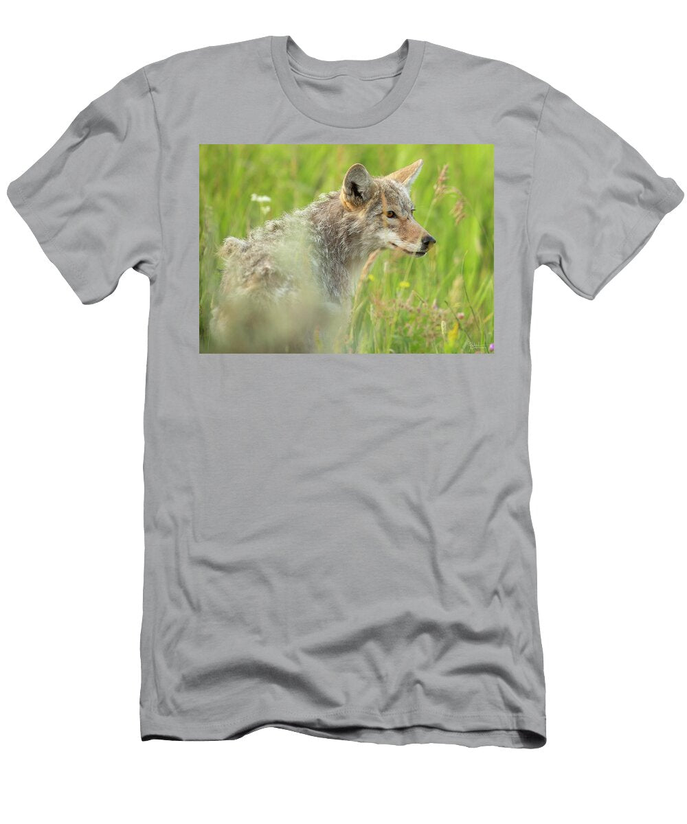 Happy Coyote James Zebrack T-Shirt