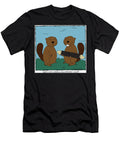 Happy Fifth Wedding Anniversary Wood Kim Wark T-Shirt
