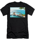 Happy Hamster Touring in a Small Car Along Seaside Michal Bednarek T-Shirt