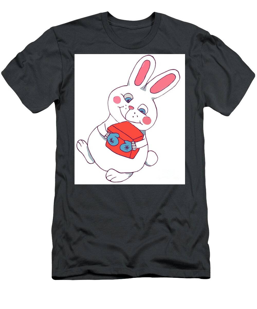 Happy Rabbit Irina Pokhiton T-Shirt