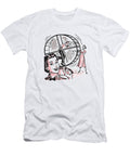 Happy Women with Man on Hamster Wheel Csa Images T-Shirt