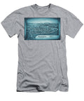 Harmony Pennsylvania Vintage Map Birds Eye View 1901 Blue Carol Japp T-Shirt