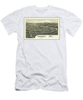 Harmony Pennsylvania Vintage Map Birds Eye View 1901 Carol Japp T-Shirt