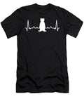 Heartbeat and Ferret Silhouette Tenshirt T-Shirt