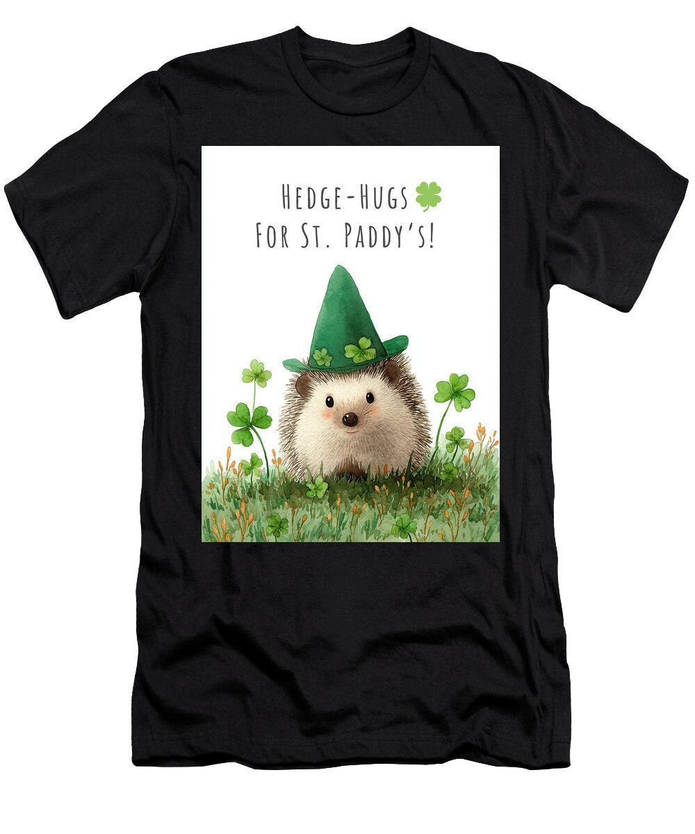 Hedge Hugs for St Paddys Lisa S Baker T-Shirt