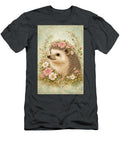 Hedgehog Adorned with Flowers Erzebet S T-Shirt