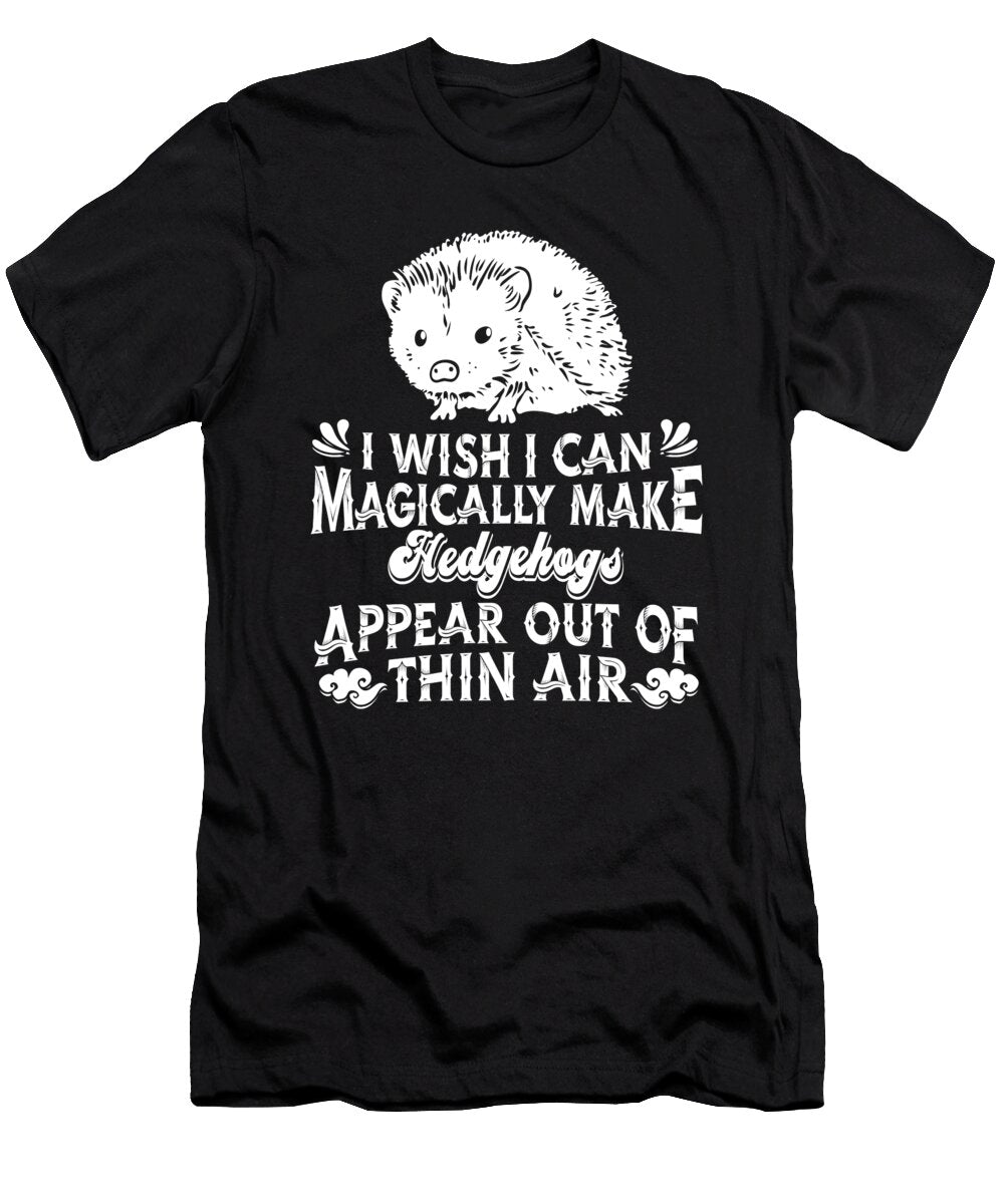 Hedgehog Animal Porcupine Hedgehog Crazy Squirrel T-Shirt