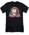 Hedgehog Boho Woodland Animal Festive Watercolor Heidi Joyce T-Shirt