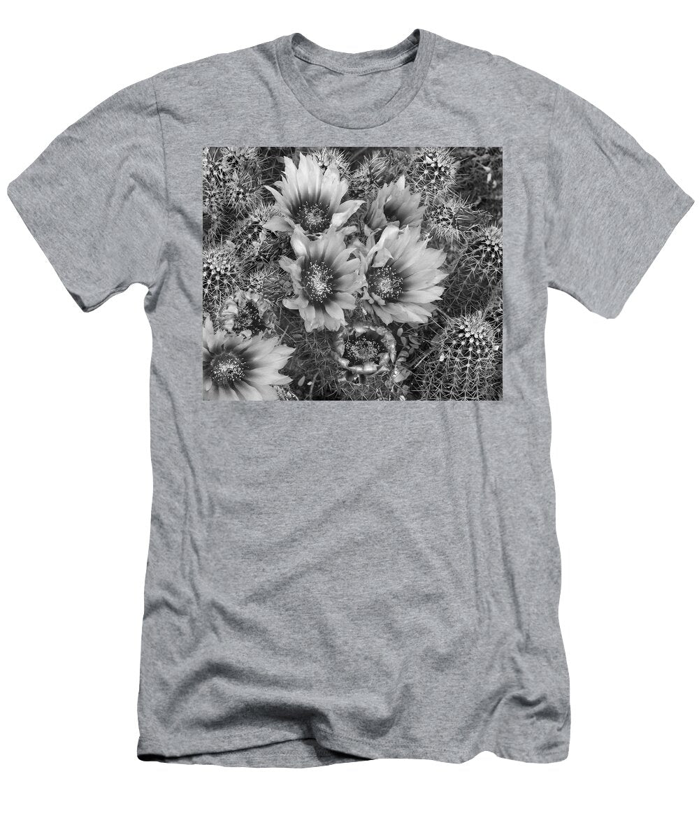 Hedgehog Cactus Blooming Tim Fitzharris T-Shirt
