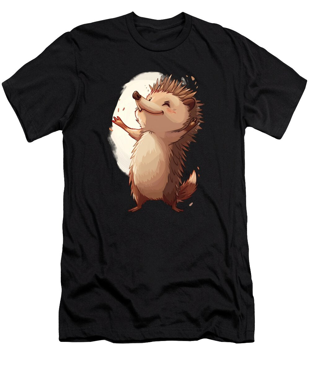 Hedgehog Care Basics Doris Santiago Art T-Shirt
