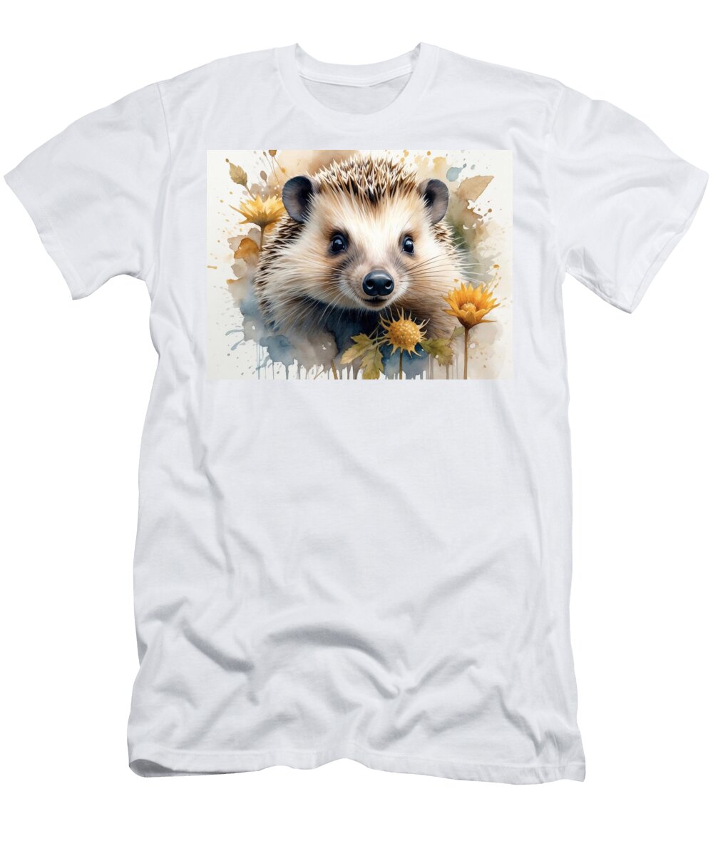Hedgehog Charisma Ashira Creations T-Shirt