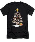 Hedgehog Christmas Tree Hedgehog Xmas Funny Gift Tinh Tran Le Thanh T-Shirt