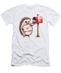 Hedgehog Delivering Love Letter Joanna Redesiuk T-Shirt
