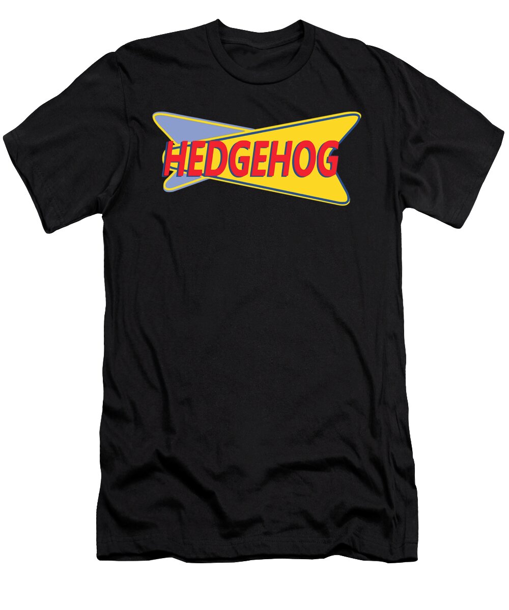 Hedgehog Drive Through Aditya Soebakti T-Shirt