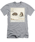 Hedgehog Erinaceus Europaeus and a Hazel Dormouse Muscardinus Avellanarius 1596 1610 By Anselmus Bot Les Classics T-Shirt