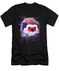 Hedgehog Face Hand Drawn Water Color Splash Art Colorful Pet Dhbubble T-Shirt