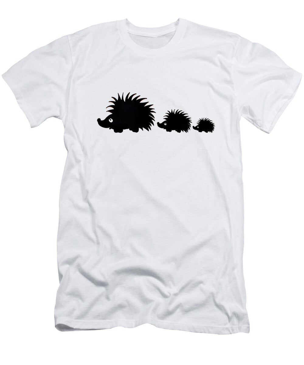 Hedgehog Family Artistic Ronel Broderick T-Shirt