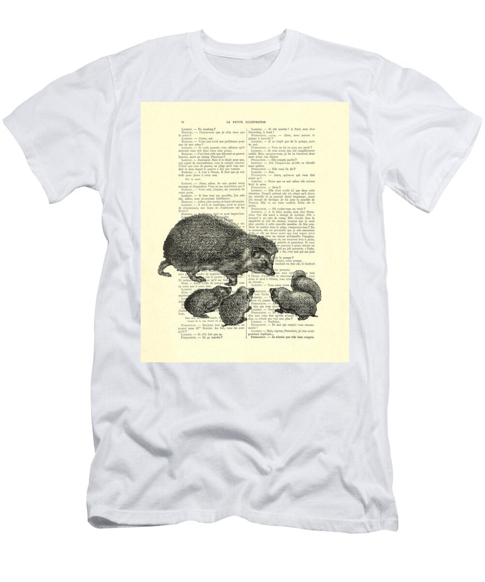 Hedgehog Family Madame Memento T-Shirt