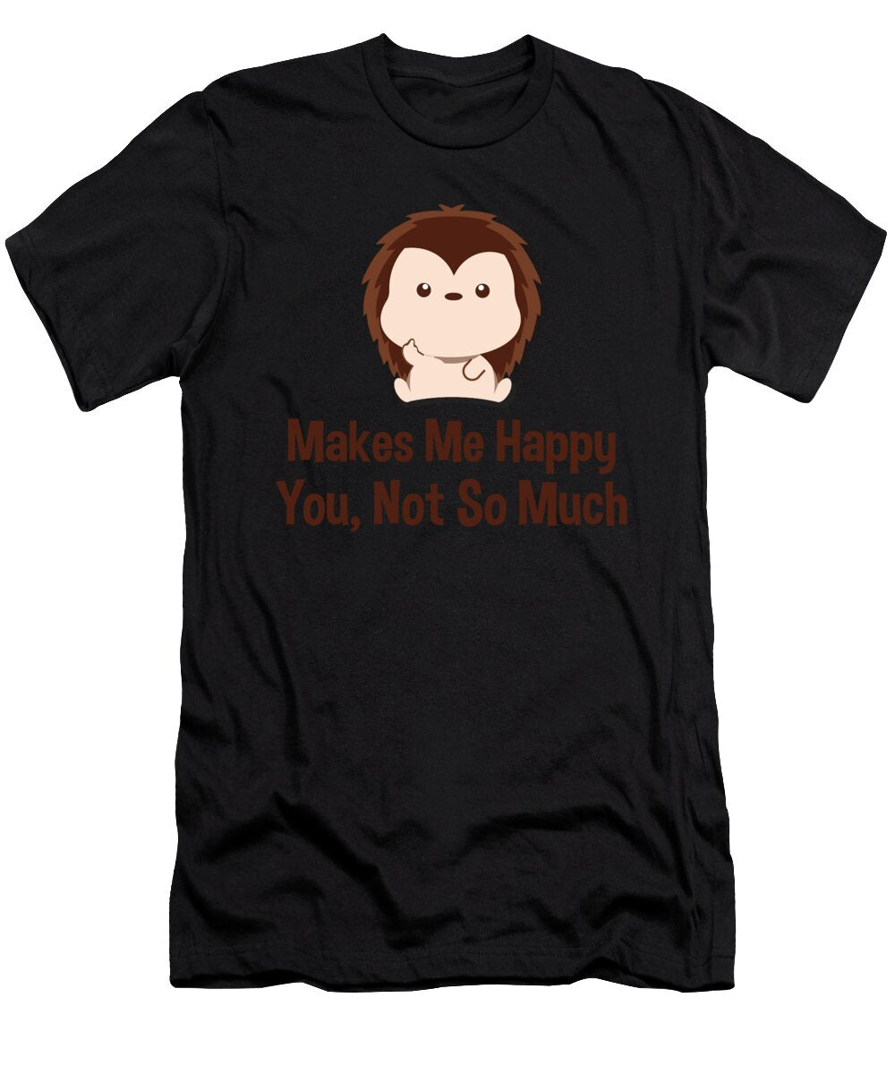 Hedgehog Funny Manuel Schmucker T-Shirt