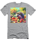 Hedgehog Garden Patch 1 Janice Maclellan T-Shirt