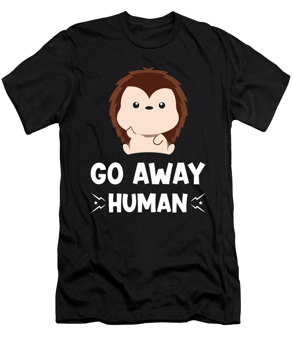 Hedgehog Gift with Funny Saying Manuel Schmucker T-Shirt
