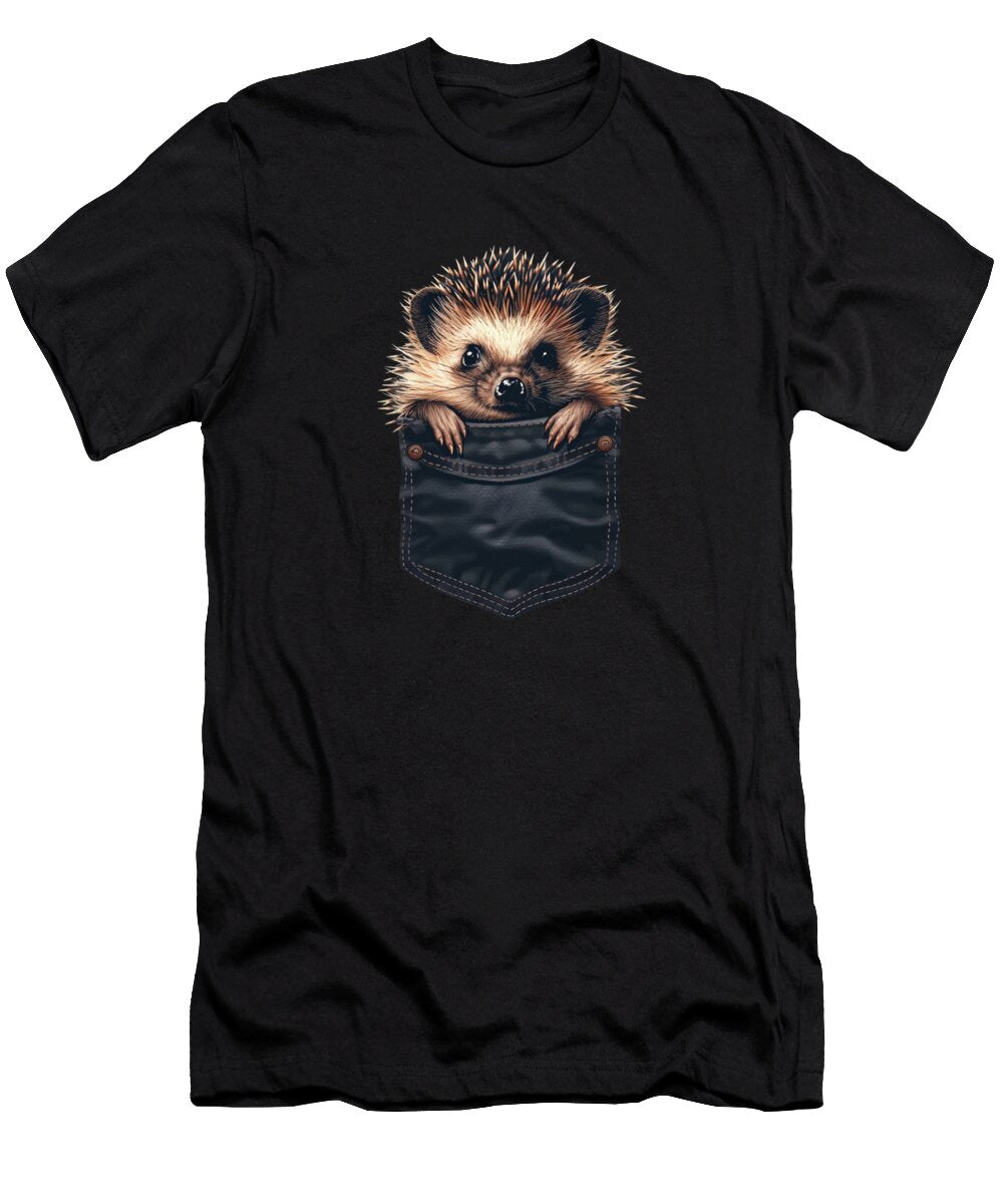 Hedgehog Handling Etiquette Doris Santiago Art T-Shirt