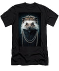 Hedgehog in Chains Punk Style Portrait Matthias Hauser T-Shirt