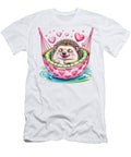 Hedgehog in Heart Hammock Joanna Redesiuk T-Shirt