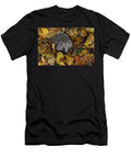Hedgehog Juvenile Hedgehog in Autumn Leaf Litter Dorset Colin Varndell Natureplcom T-Shirt