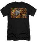 Hedgehog Juvenile in Winter Among Fallen Leaves Dorset Colin Varndell Natureplcom T-Shirt