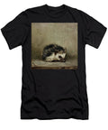 Hedgehog on Wooden Surface Fabrizio Cassetta T-Shirt