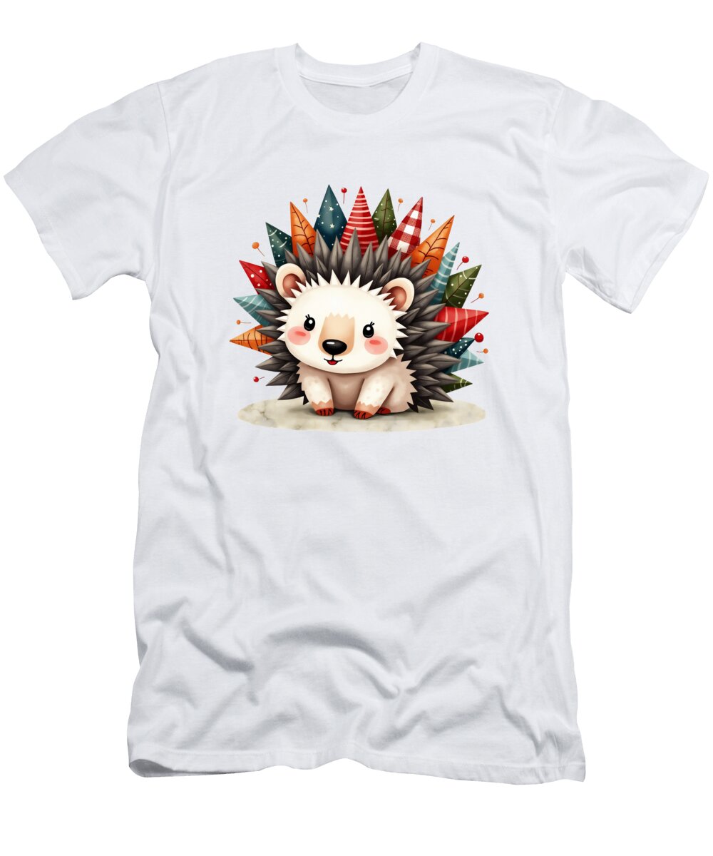 Hedgehog Patchwork Joanna Redesiuk T-Shirt