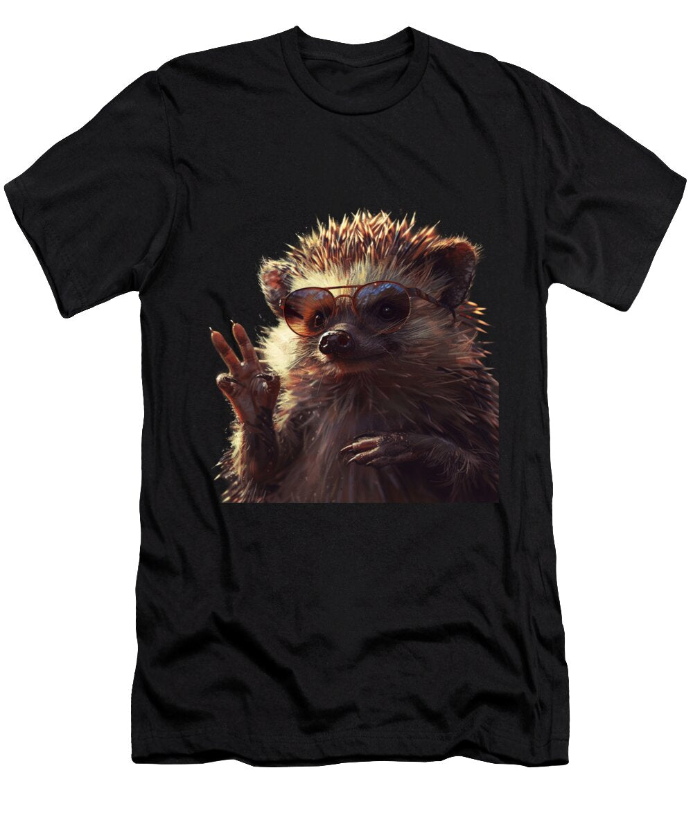 Hedgehog Rescue Missions Doris Santiago Art T-Shirt