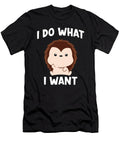 Hedgehog Saying I Do What I Want Manuel Schmucker T-Shirt