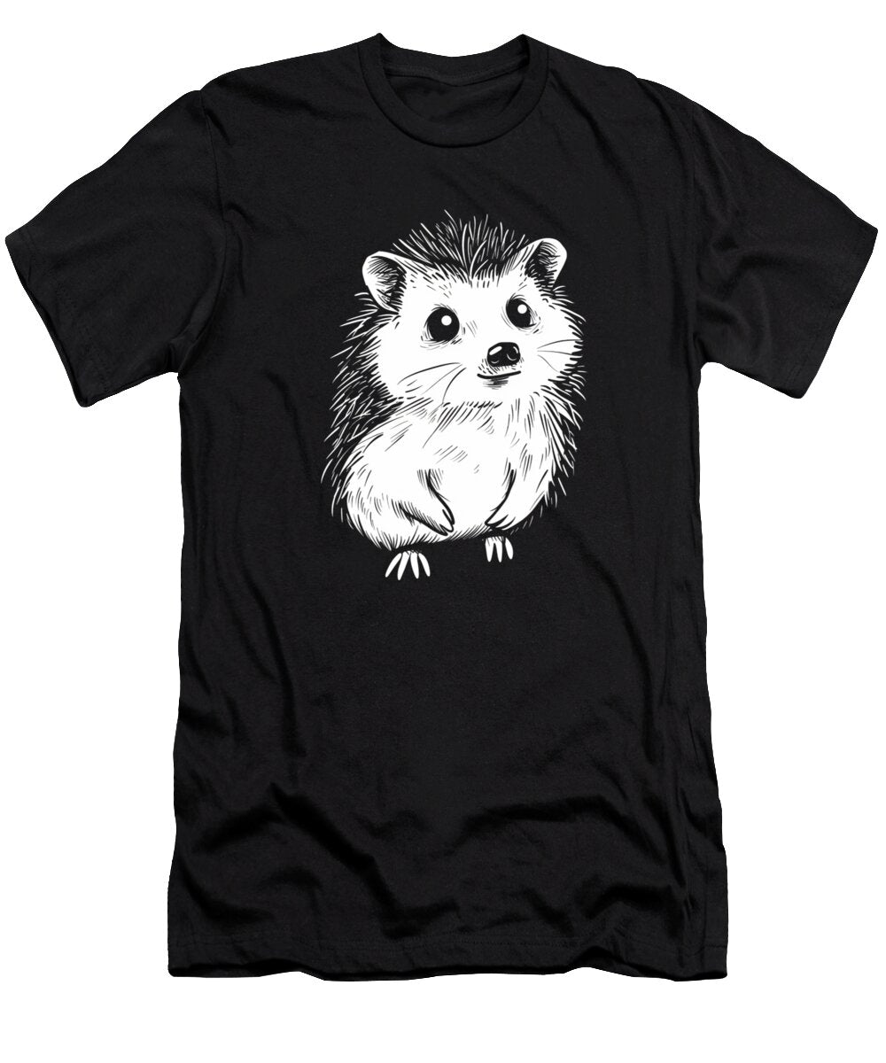 Hedgehog Sleep Patterns Doris Santiago Art T-Shirt